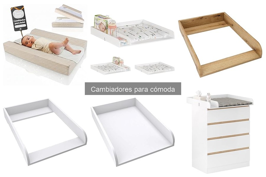 Cambiadores para cómoda: ¿Qué son y sus características?