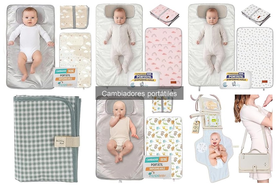 Cambiadores Portátiles Recomendados por Pediatras para Bebés