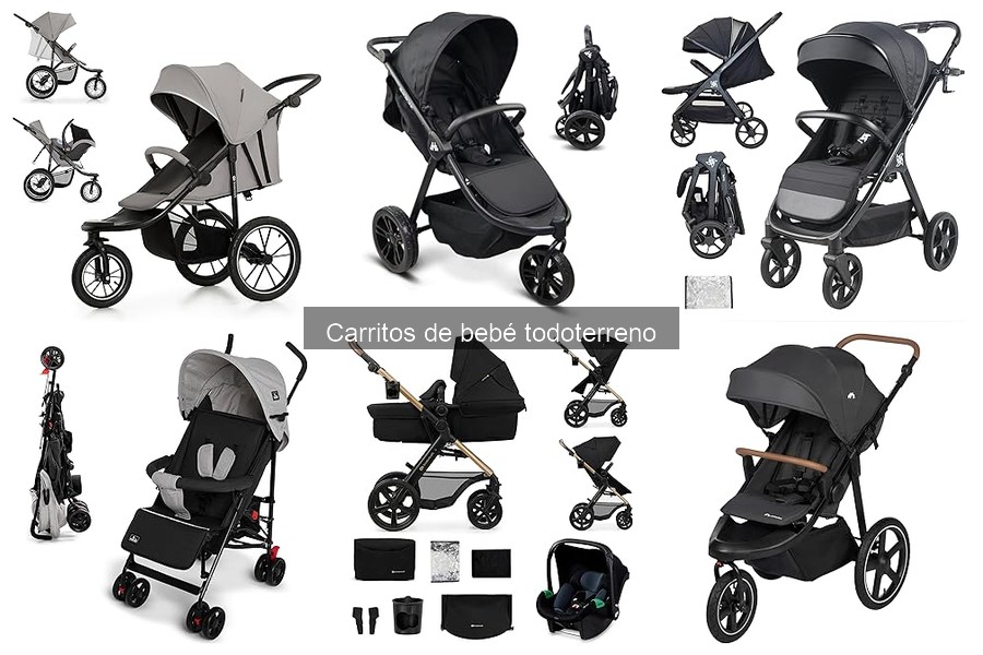 Carritos de bebé todoterreno con excelente calidad-precio