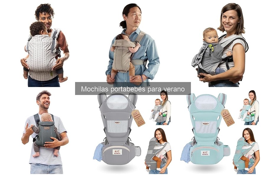 Cómo almacenar y cuidar mochilas portabebés en verano