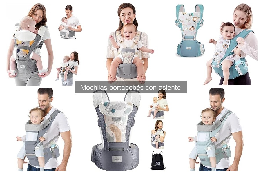 Cómo colocar correctamente a tu bebé en una mochila portabebés