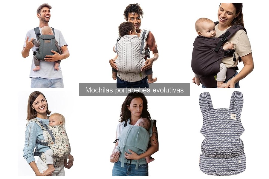 Cómo colocar correctamente la mochila portabebés evolutiva