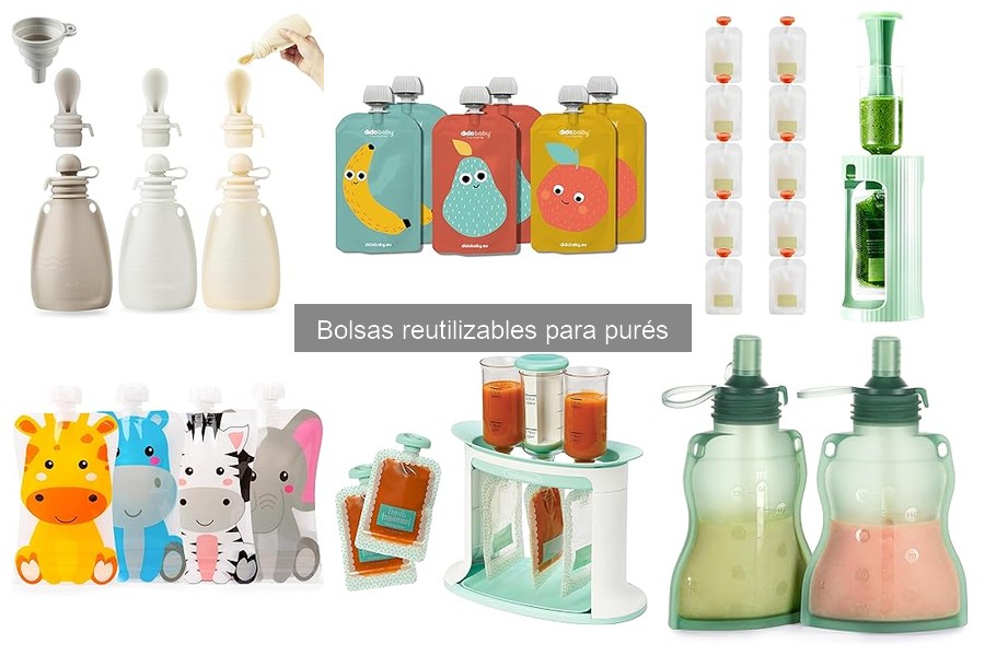 Cómo Elegir Bolsas Reutilizables para Purés: Guía de Compra