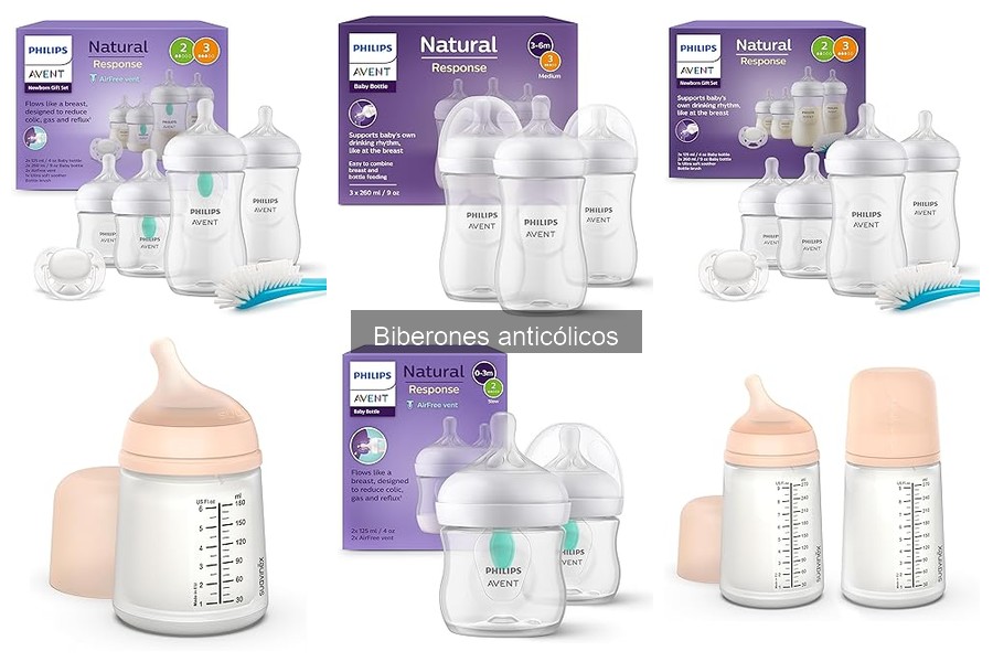 Cómo elegir el biberón anticólico adecuado para tu bebé