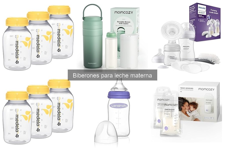 Cómo elegir el biberón ideal para leche materna