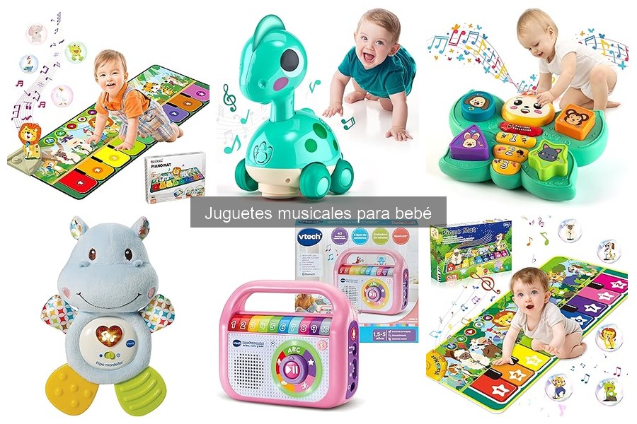 Cómo elegir el mejor juguete musical para tu bebé
