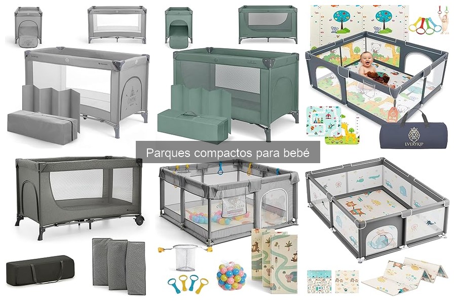 Cómo elegir el mejor parque compacto para tu bebé