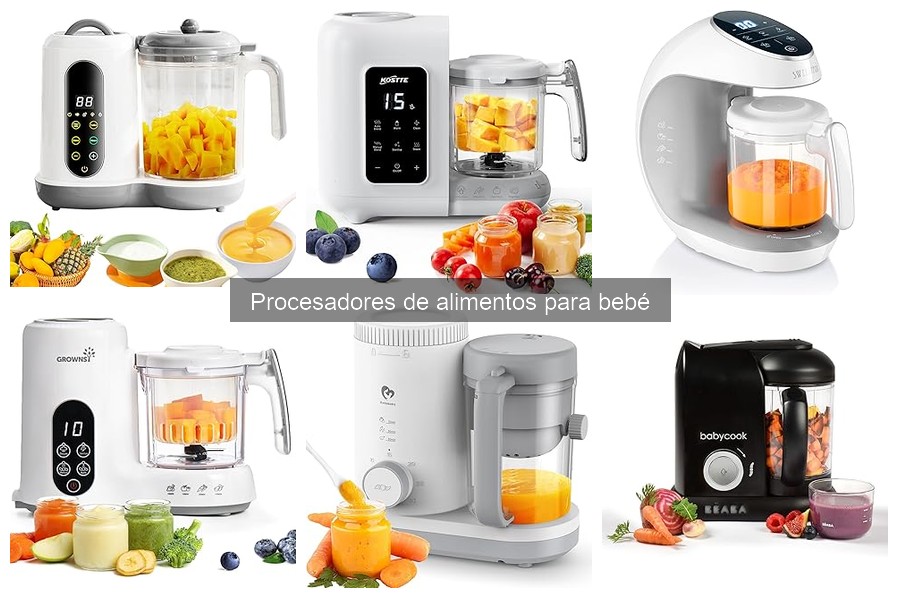 Cómo elegir el mejor procesador de alimentos para bebé