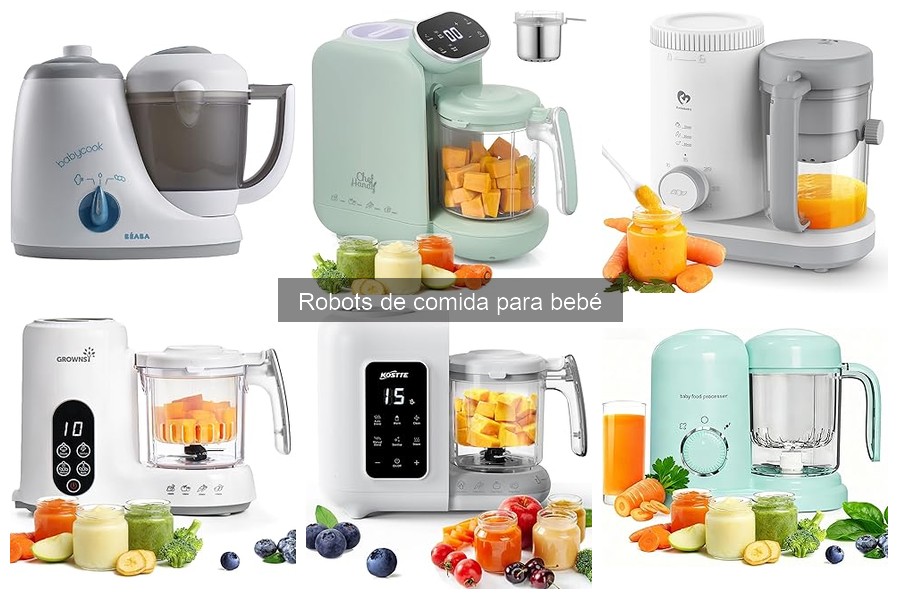 Cómo elegir el mejor robot de comida para bebé