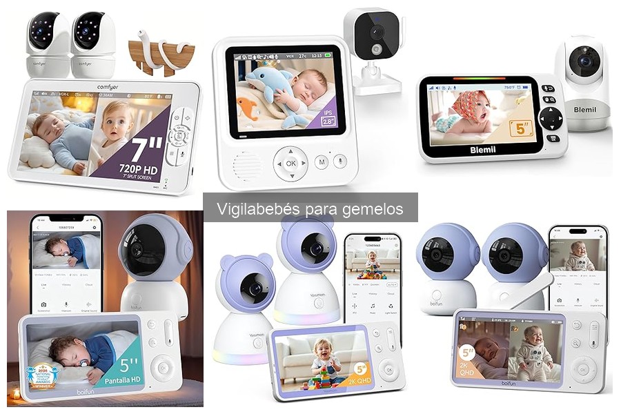 Cómo elegir el vigilabebés perfecto para gemelos