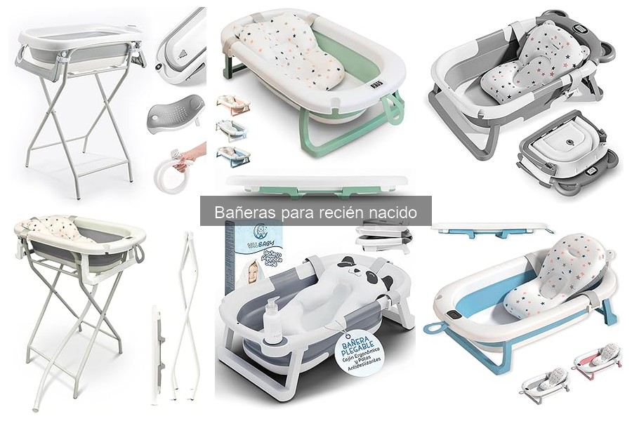 Cómo elegir la bañera adecuada para tu bebé