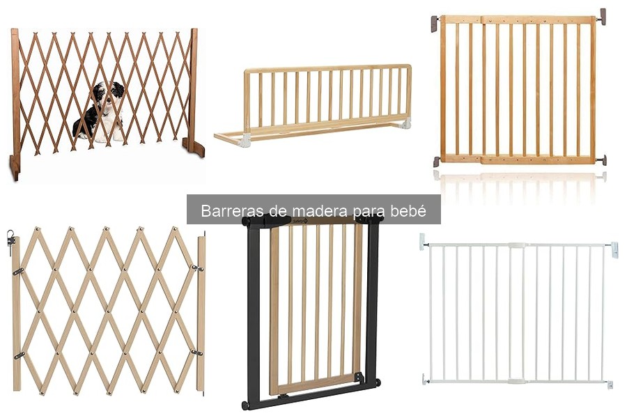 Cómo elegir la mejor barrera de madera para bebé