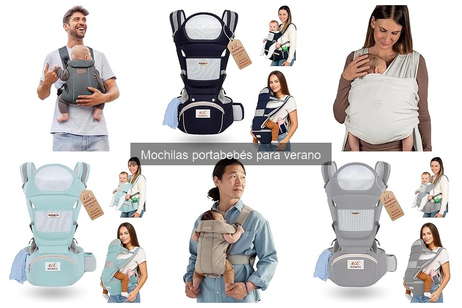 Cómo elegir la mejor mochila portabebés para verano