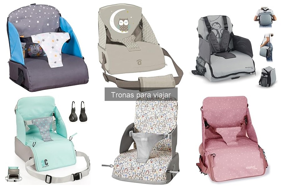 Cómo elegir la mejor trona para viajar: guía completa
