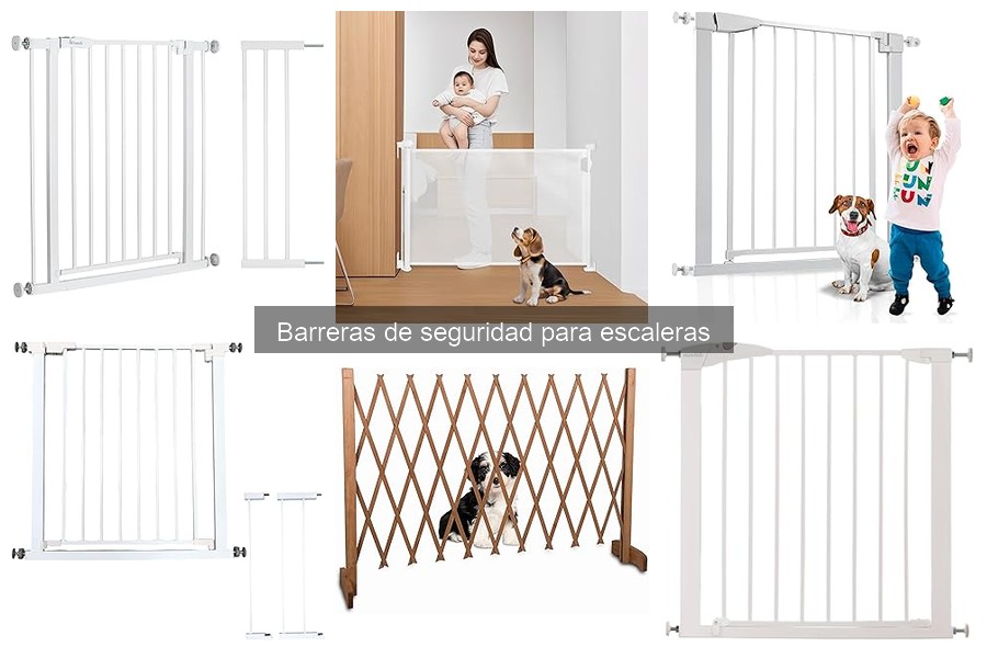 Cómo instalar barreras de seguridad para escaleras fácilmente