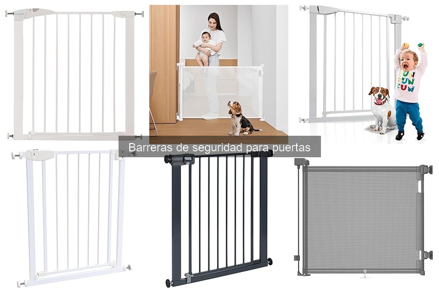 Cómo instalar barreras de seguridad para puertas fácilmente