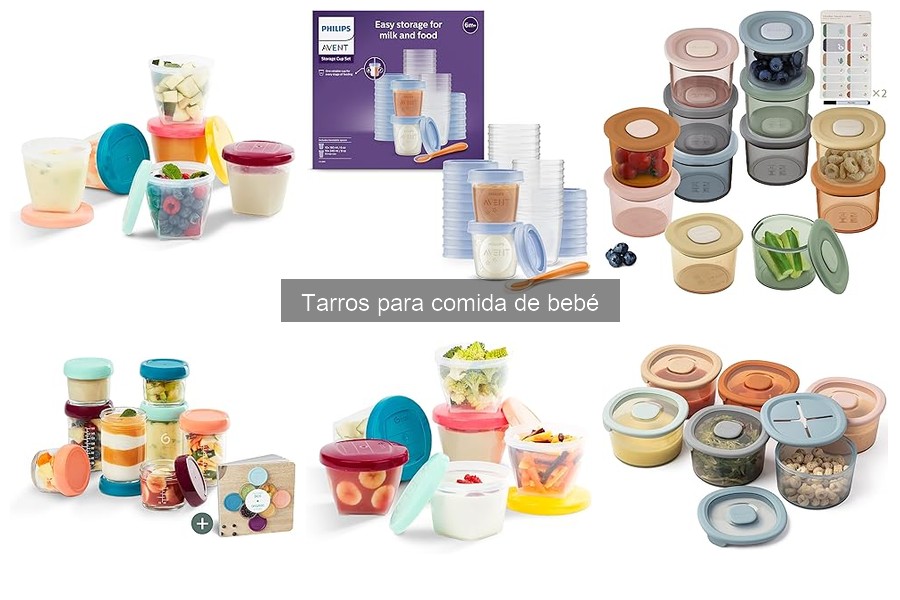 Cómo limpiar eficientemente tarros para comida de bebé