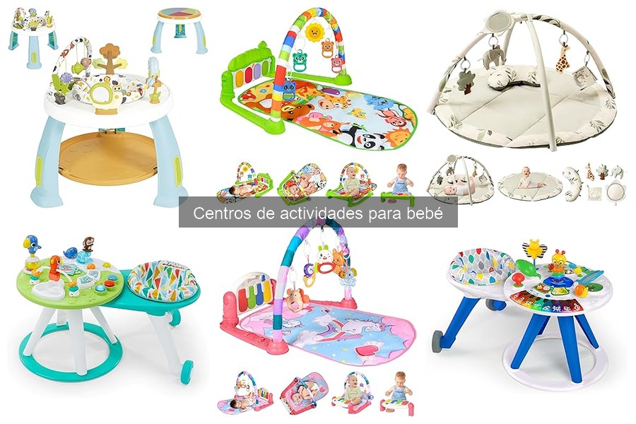 Cómo limpiar y mantener centros de actividades para bebés