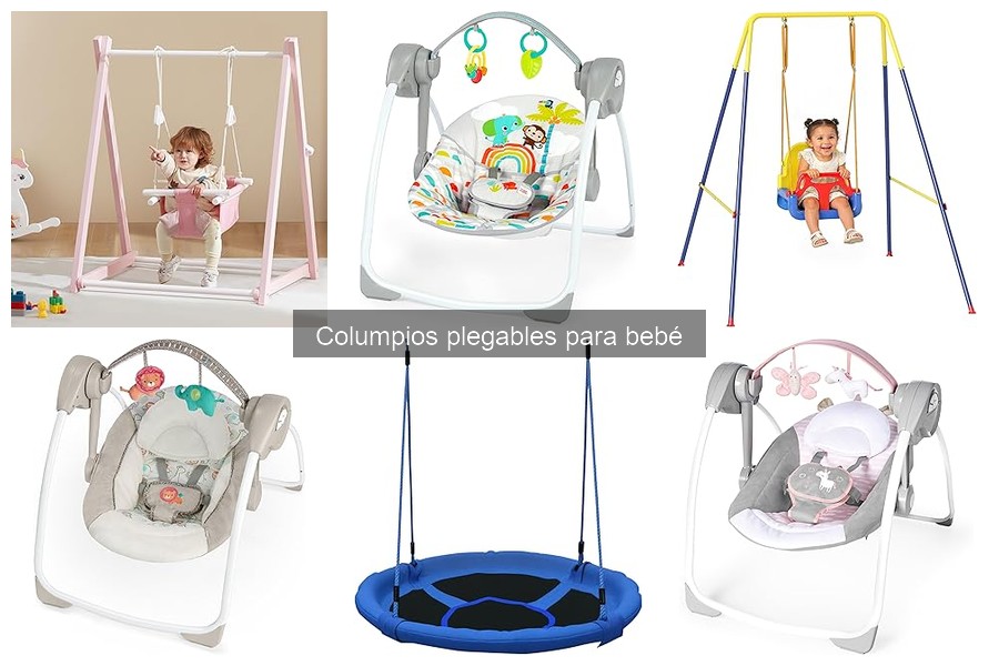 Cómo limpiar y mantener columpios plegables para bebé