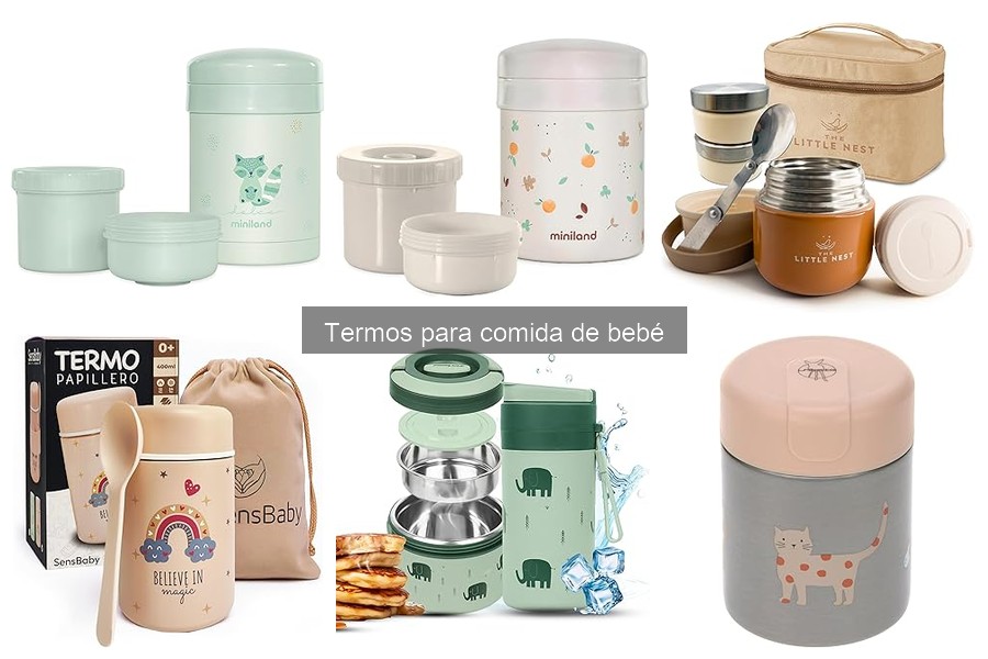 Cómo limpiar y mantener un termo para comida de bebé