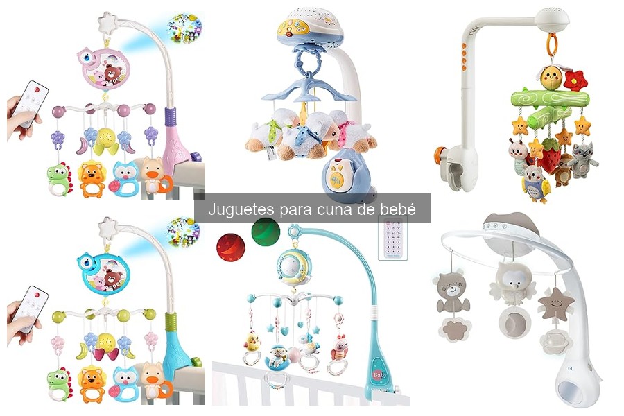 Cómo mantener limpios los juguetes para cuna de bebé
