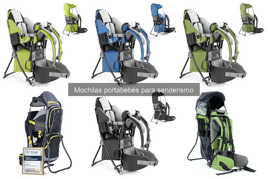 Cómo mantener mochilas portabebés para senderismo