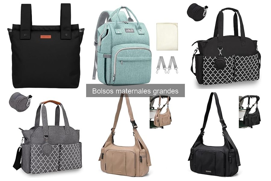 Cómo mantener y limpiar bolsos maternales grandes