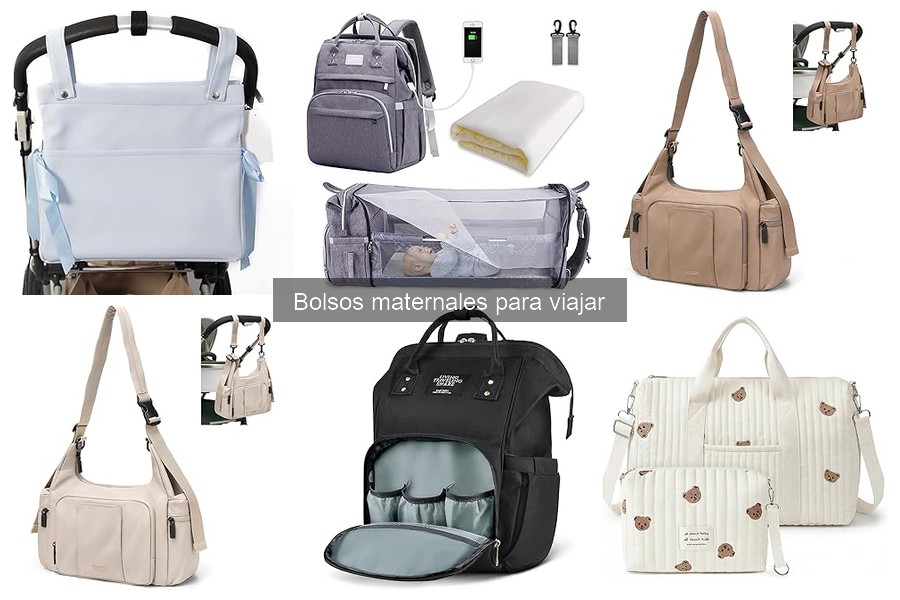 Cómo mantener y limpiar bolsos maternales para viajar