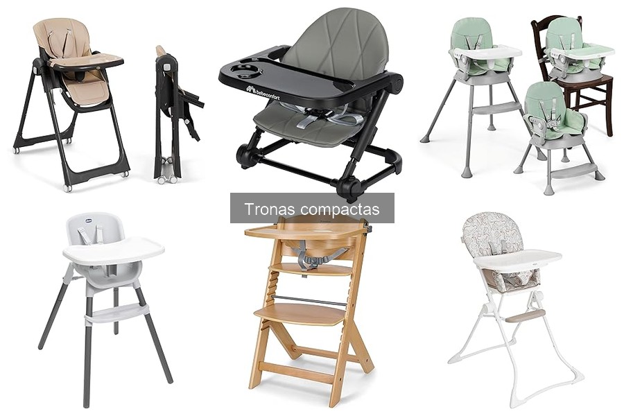 Cómo mantener y limpiar tronas compactas para bebés