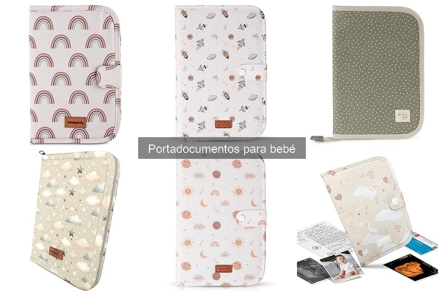 Cómo organizar documentos en un portadocumentos para bebé