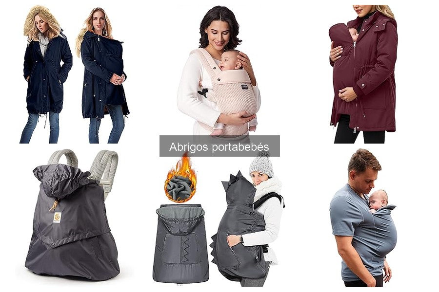 Cómo poner y ajustar un abrigo portabebés correctamente