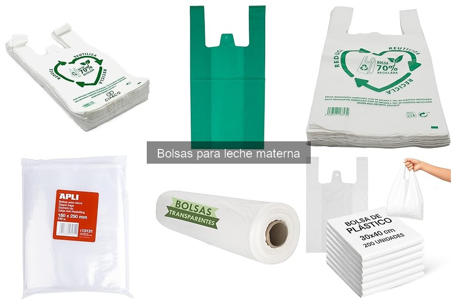 Cómo usar correctamente las bolsas para leche materna