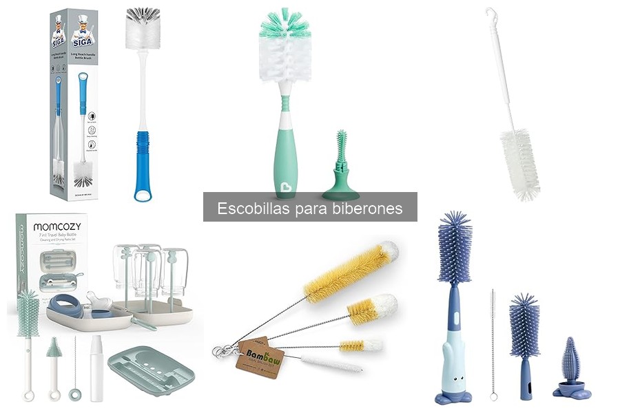 Cómo usar correctamente una escobilla para biberones
