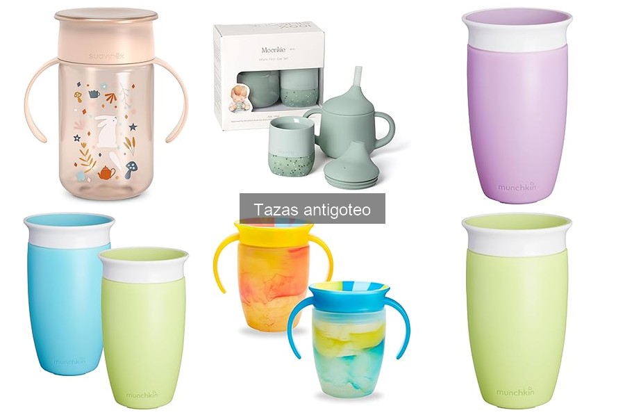 Cómo usar correctamente una taza antigoteo para bebés