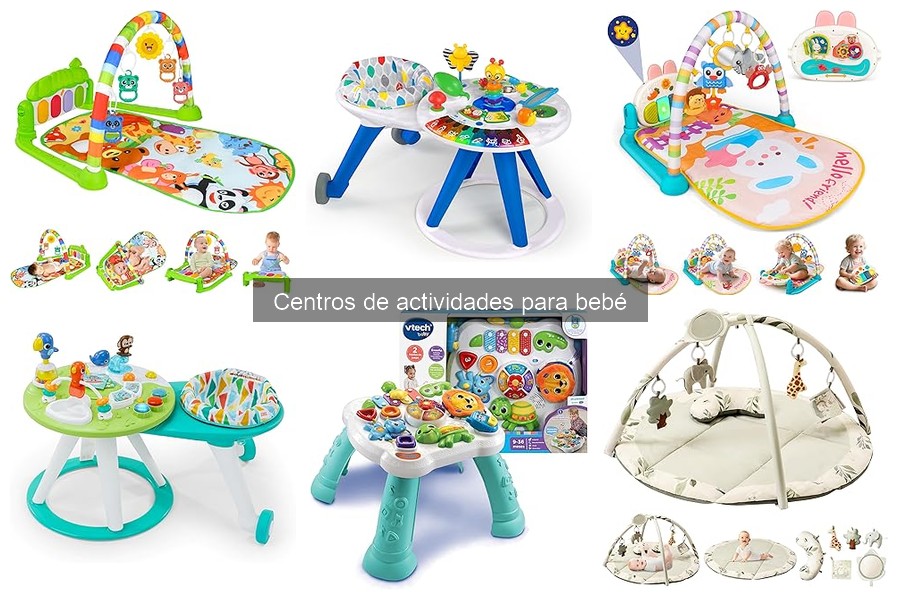 Cómo usar un centro de actividades para bebés correctamente