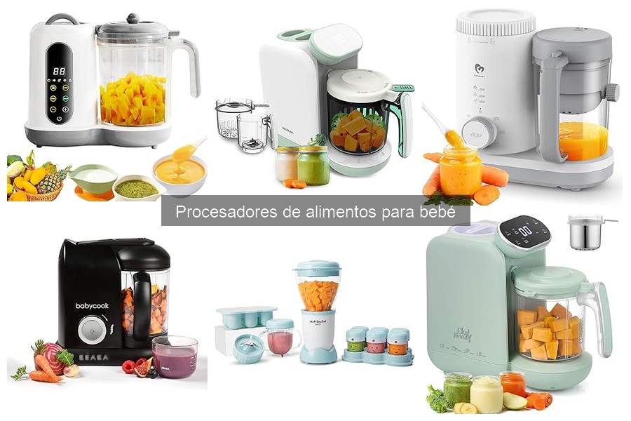 Cómo usar un procesador de alimentos para bebé fácilmente