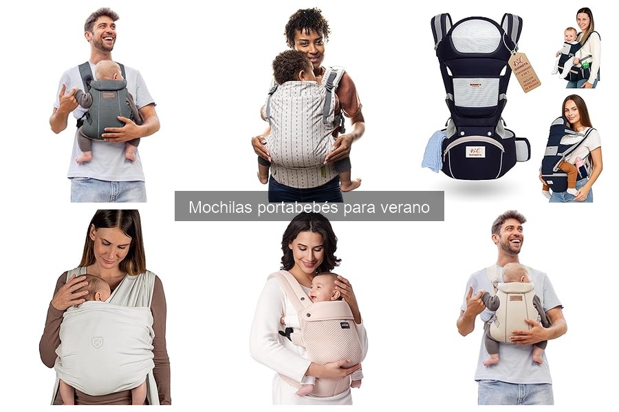 Cómo usar una mochila portabebés en verano: Guía práctica