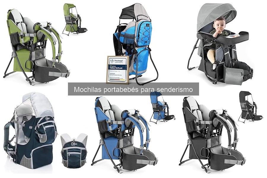 Cómo usar una mochila portabebés para senderismo
