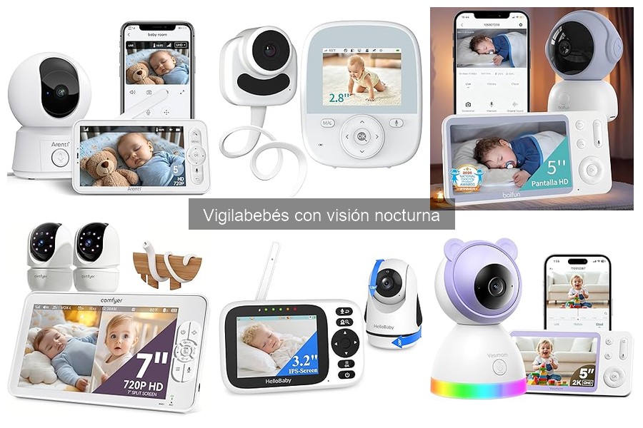 Cómo utilizar un vigilabebés con visión nocturna