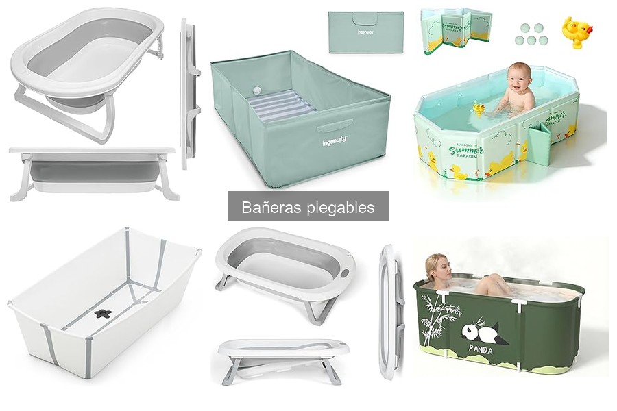 Comparativa: Bañeras Plegables vs Rígidas para Bebés