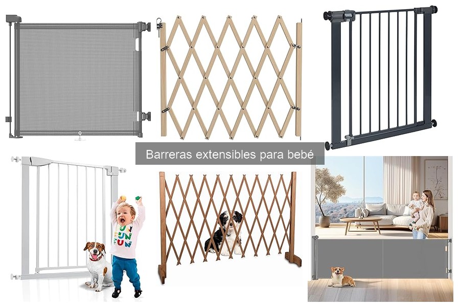 Comparativa: Barreras Extensibles y Otros Tipos para Bebés