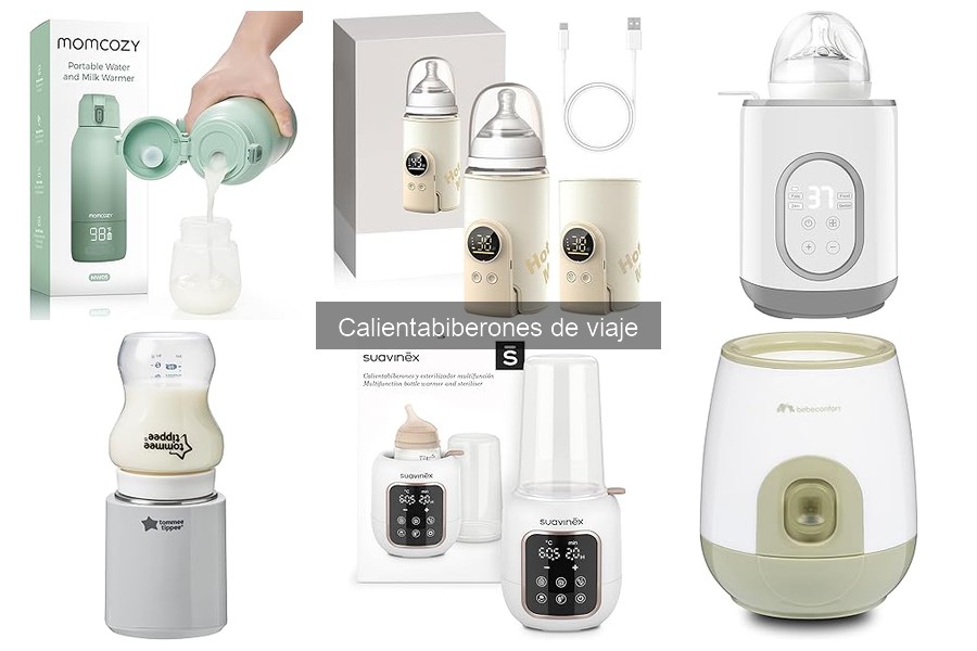 Comparativa: Calientabiberones eléctricos vs de gel para viajes