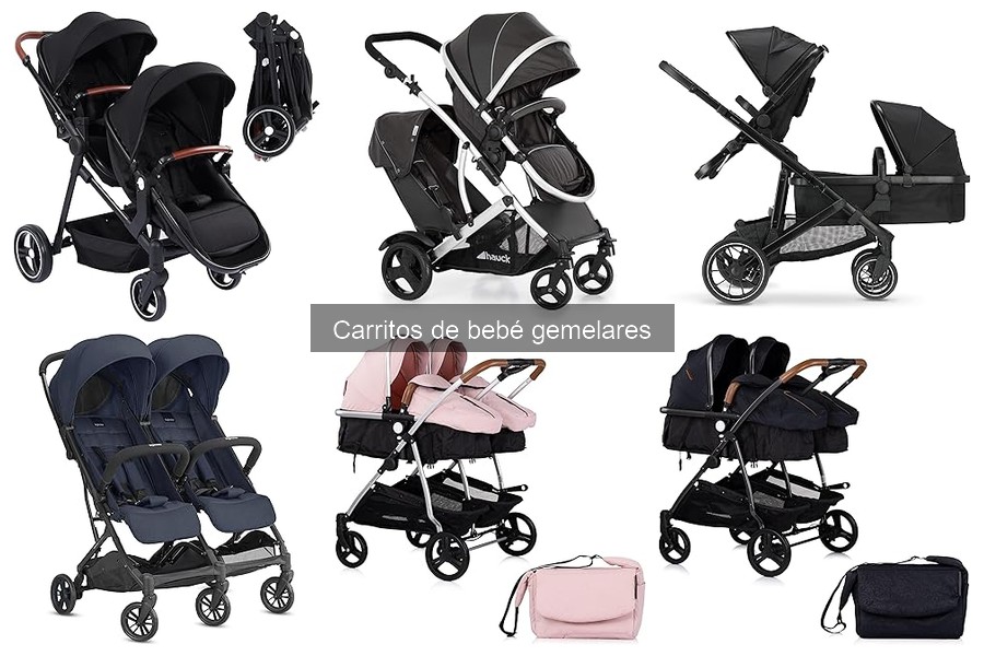 Comparativa carritos de bebé gemelares: DUO SMART vs Graco