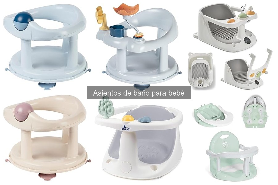 Comparativa de Asientos de Baño para Bebés y Otros Modelos