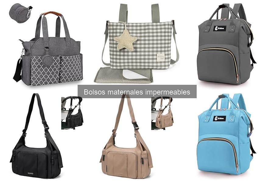 Comparativa de Bolsos Maternales: Impermeables vs No Impermeables