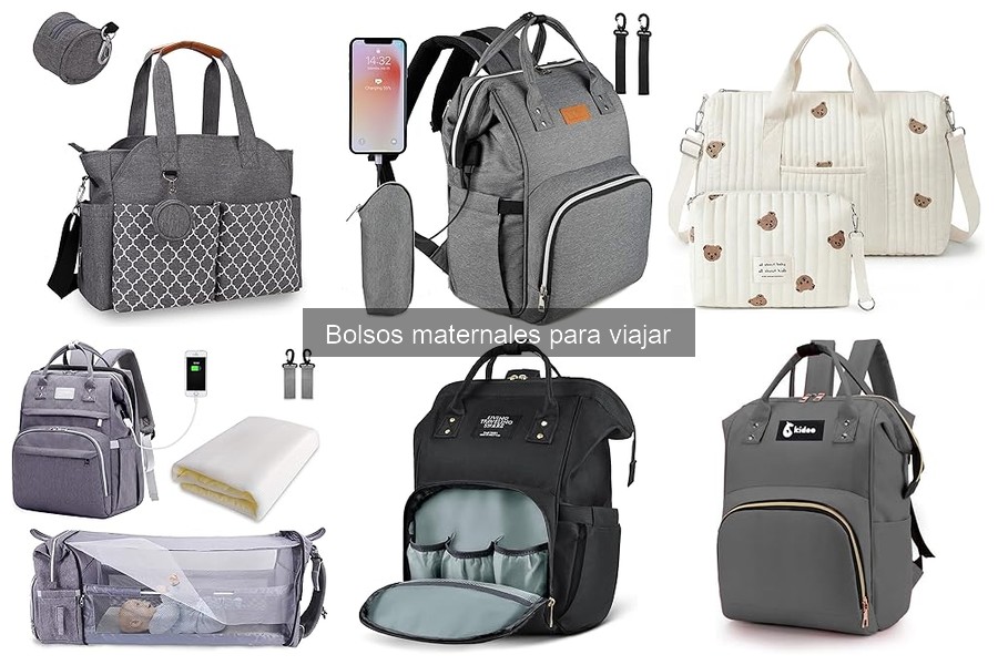 Comparativa de Bolsos Maternales para Viajar: Mejores Marcas
