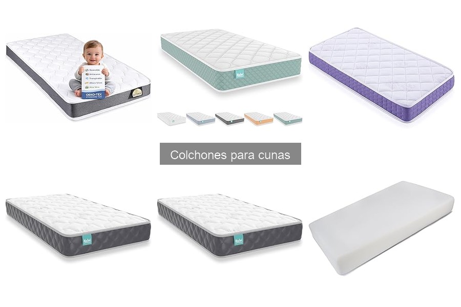 Comparativa de colchones de cuna: espuma vs. muelles