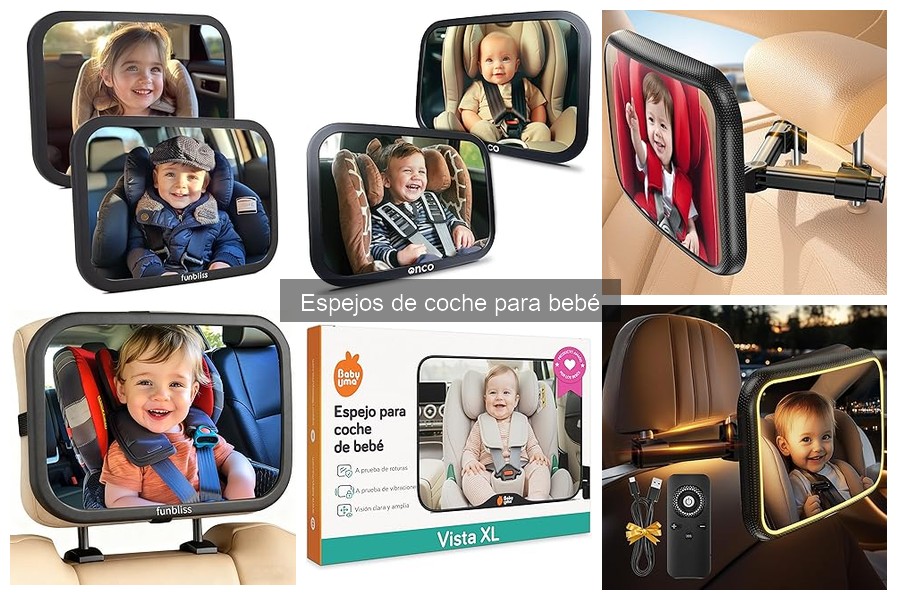 Comparativa de Espejos de Coche para Bebé: Mejores Marcas