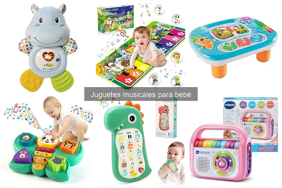 Comparativa de Juguetes Musicales para Bebés: Mejores Marcas