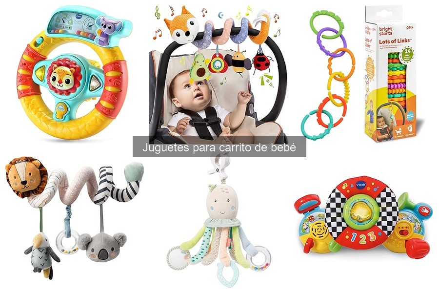 Comparativa de Juguetes para Carrito de Bebé: Mejores Marcas